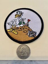 Military Bomb Squadron Stork Patch- Sew On Or Iron On New picture