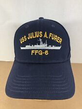 USS Julius A Furer FFG-6 Guided Missile Frigate Ball Cap Hat One Size Fits All picture