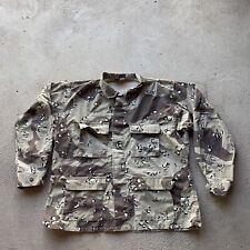 Military Shirt XL Regular Chocolate Chip Camo Combat Coat Desert Tactical Army picture