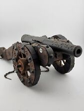 Vintage Hamd Made Spanish Large Model Cannon Carlos I - 17th Cent. Style. picture