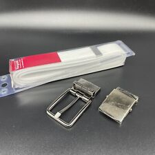 Vanguard White Belt 1-1/4” (New) and Buckles (Used) picture