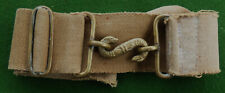 ANTIQUE Brass Double Headed SNAKE Military Belt BUCKLE as worn in US Civil War picture