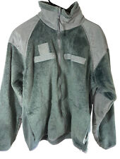 US. Military Issue Polartec Fleece Jacket Black Medium Regular picture