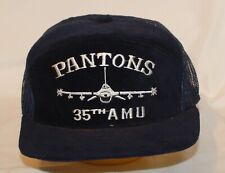 USAF Pantoons 35th AMU Baseball Cap Hat Adjustable Snapback Blue Airforce picture