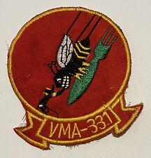 Vietnam War US Marine Corps VMA-331 Attack Squadron Japanese Made Patch picture