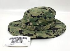 New US Navy NWU Type III AOR2 Digital Woodland Boonie Hat Sun Cover Size Small picture