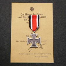 Top Quality Germany 1939 1813 Iron Cross Medal Badge 2nd Class With  box