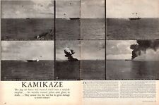1945 WW2 article KAMKAZE  John Hersey, Japanese Air Force Comitts Suicide 051024 picture