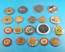 Mixed Lot of Military Challenge Coin Medal Token Army, DOD picture