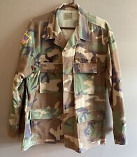 Woodland Camo US Military Jacket Size Large picture