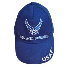 US AIR FORCE CAP HAT BLUE NEW WITH STICKER AND HOLOGRAM ADJUSTABLE ONE SIZE picture