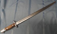 WW1 BRITISH P1907 SMLE BAYONET RARE VICKERS MAKER EVEN RARER CANADIAN OWNERSHIP picture