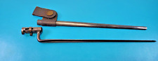 U.S. Model 1873 Socket Bayonet & Scabbard + Frog Rock Island Arsenal Stamped K42 picture