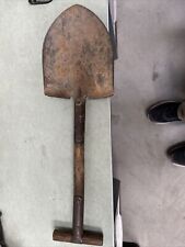 Vintage Military WW1 or WW2 22in Trench Shovel T Handle  picture