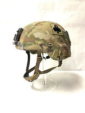 Original Combat Worn Patched 2-327th 1st Brig 101st Airborne ECH Helmet Unmessed picture