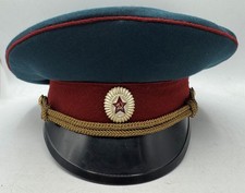 Vintage Soviet Union Red Army Officer Parade Visor Cap Uniform Military Size 56