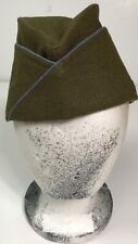 WWI US ARMY INFANTRY OFFICER M1917 WOOL OVERSEAS FIELD CAP HAT-LARGE picture