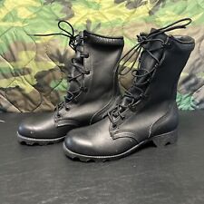 Vtg RO-SEARCH Men’s Size 5.5 W Military Black Leather Combat Jungle Boots USA A1 picture