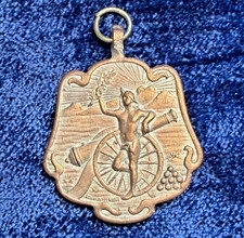 Antique Argentine Independence Commemorative Medal Bellegamba par Rossi Estrada