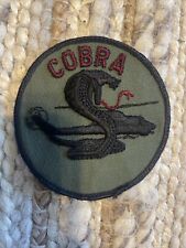 US ARMY SPECIAL FORCES  COBRA HELICOPTER PATCH picture