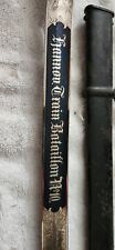 WWI Sword Unit Marked GERMAN PRUSSIAN HANOVER TRAIN Blue Etched Beautiful Blade picture