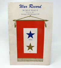 WWII WAR RECORD Native Sons Golden West 1941 1945 Gold Star Names California picture