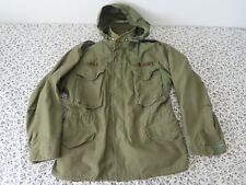 Field Jacket w/ hood 1970 Cold Weather sateen OG 107 Medium Short So Sew Styles picture
