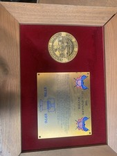 Iowa High School Athletic Association Star-Spangled Banner Militaria Plaque