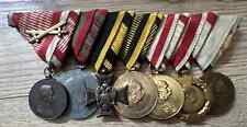 WW1 Austrian Bravery Medal, Wound medal, Tyrol Medal Group etc 100% Genuine picture