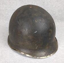 WWII US Fixed Bale Helmet Front Seam WW2 No Liner READ Description  picture