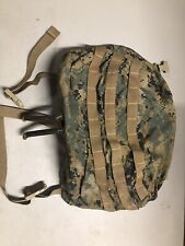 USMC ILBE GEN2 pack Lid. Dust Cover. Tan buckles. MARPAT CAMO.   Very Good Cond picture