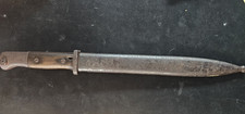 RARE ORIGINAL WW1 GERMAN K98 BAYONET AND SCABBARD 1935 early serial number 6099