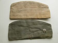 Two WW2 Navy Caps - Insignia and VFW Pin picture
