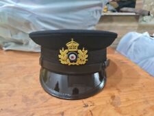 WW1 German Navy Naval Military Admiral Captain Officers Visor Hat Cap Sz: 58 picture