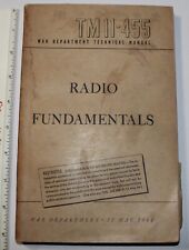 WW2 War Department Technical Manual RADIO FUNDAMENTALS TM 11-455 May 1944 WW-II picture