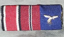 WW2 Three Award Axis Ribbon Bar. Excellent condition  picture