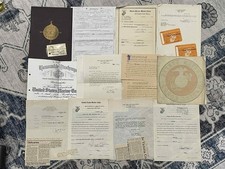 DOCUMENT GROUPING WW2 WWII to Korea USMC US Marine Corps DE Shunk - 3rd Brigade