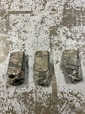USAF ABU Tiger Stripe Rifle 5.56 Double Mag Pouch Molle USGI picture