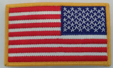 US ARMY US FLAG REVERSE PATCH - MADE IN THE USA picture