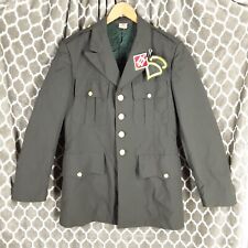 39R Men's Green Army Dress Coat & Patches, uniform jacket, 18th Engineer Brigade picture