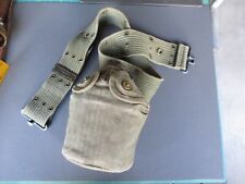 1945 WWII Canteen, Cover & Pistol Belt Set picture