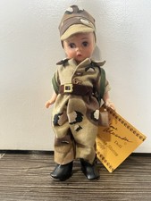 Vntg Welcome Home Blonde Girl Doll Military Veteran Madame Alexander 1991 Army