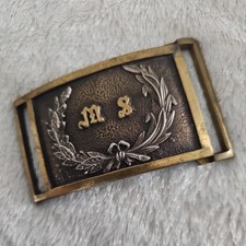 Cival War Medical Staff Belt Buckle Re-Enactment Reproduction US Model 1845