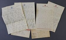 1943 WWII US Army Soldier Montana State College Melrose MA Military Letters Lot  picture