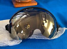 New Bronze Gold Tinted Color Visor Lens For HGU55 HGU84 Pilot Flight Helmet picture