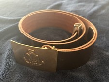 Ukraine Ukrainian Navy Naval Belt & Buckle Trident