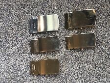 Lot Of 5 US Army Military Brass Belt Buckles  picture
