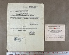 WWI OCT 1918 AEF HQ CO, 21st FA, 5th Division Document Named Pass To See Wounded