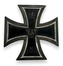 WW1 German Imperial iron cross badge silver pin cased medal picture