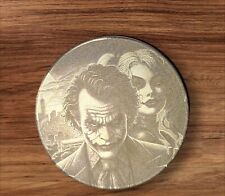Custom Laser-engraved Joker Coin  Brass (Images Are 1 Coin) picture